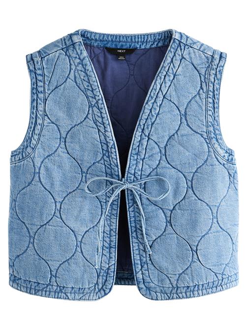 Next Vest  blue denim