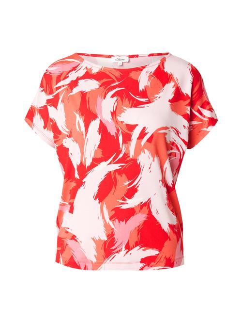 s.Oliver Shirts  koral / gammelrosa / rød / hvid