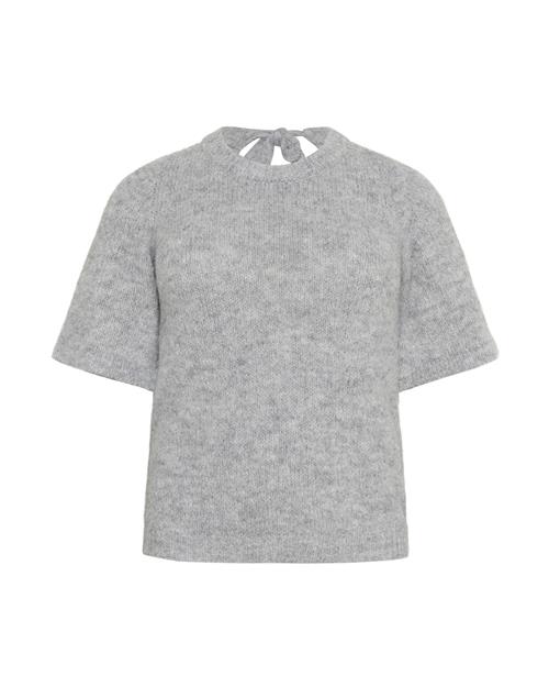 KAFFE CURVE Pullover  grå-meleret
