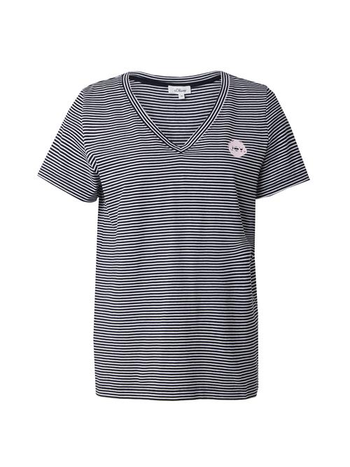 Se s.Oliver Shirts  lyserød / sort / hvid ved About You