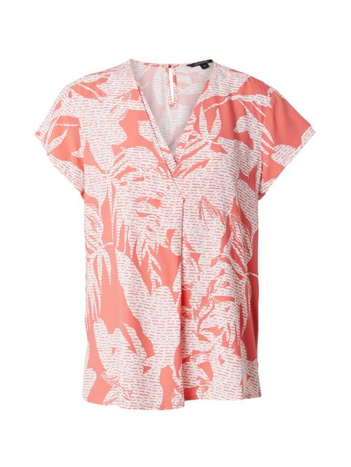 COMMA Bluse  pink / hvid
