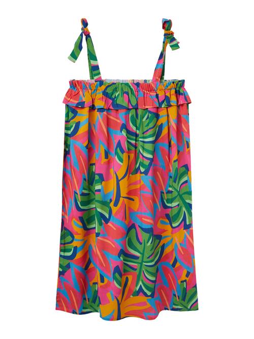 Compania Fantastica Sommerkjole  blå / grøn / orange / pink