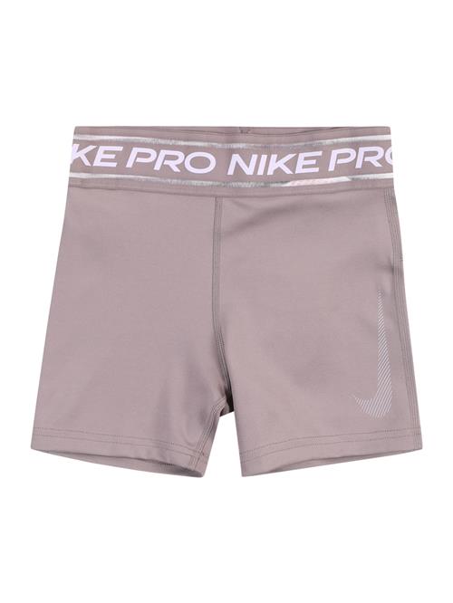 NIKE Sportsbukser  grå / lilla