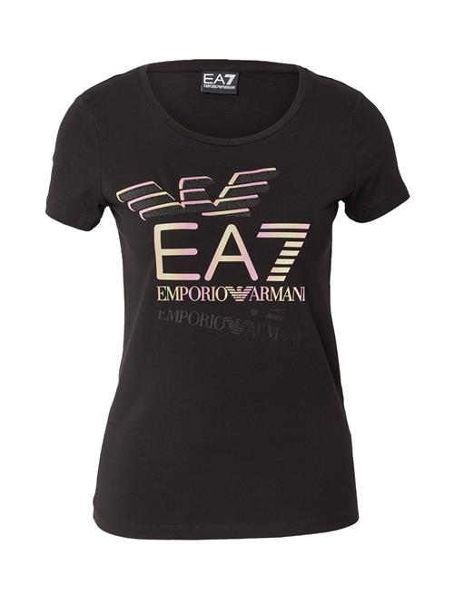 EA7 Emporio Armani Shirts  pastelgul / lyseorange / lyserød / sort