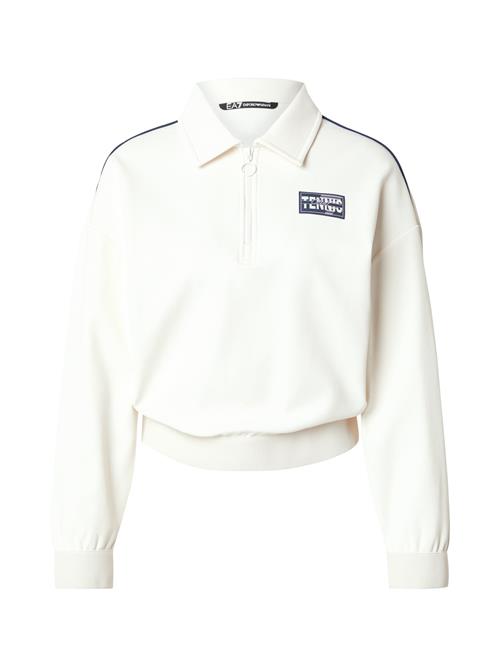 EA7 Emporio Armani Sweatshirt 'TRAIN TENNIS CLUB'  navy / uldhvid