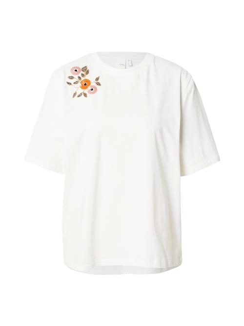 YAS Shirts 'YASSANNIA'  guld / orange / lyserød / hvid
