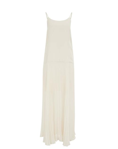 WE Fashion Sommerkjole  lysebeige