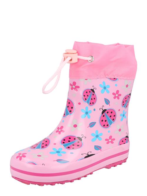 Se BECK Gummistøvler 'Glückskäfer'  blå / himmelblå / pink / lyserød / sort ved About You