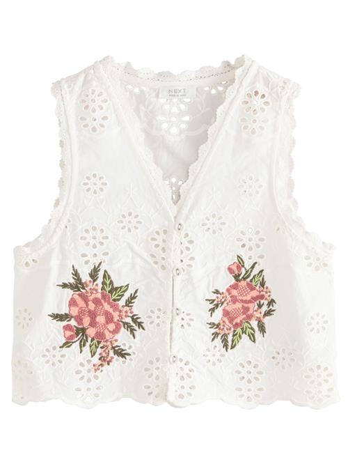 Next Bluse  grøn / pitaya / gammelrosa / hvid