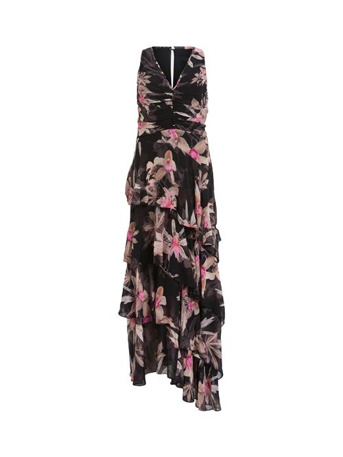 AllSaints Kjole 'CALI'  brun / mørkegrå / magenta / sort