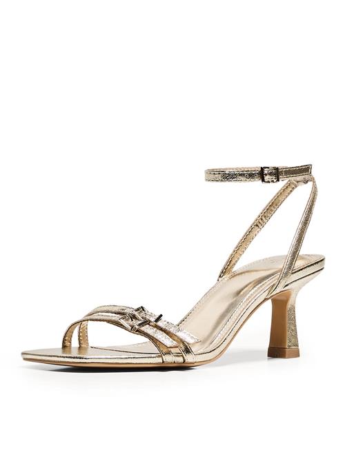Bershka Sandaler med rem  guld