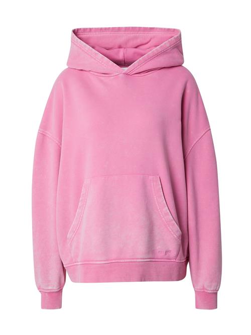 OH APRIL Sweatshirt 'Cherish'  grøn / fuchsia / rød