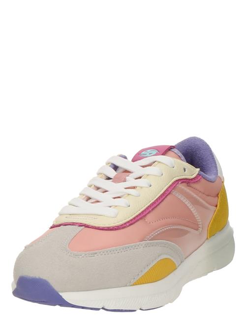 Se Dockers by Gerli Sneakers  ecru / mørkegul / pink / lyserød ved About You