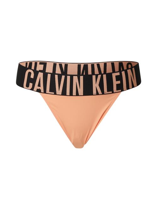 Calvin Klein Underwear String  pudder / sort