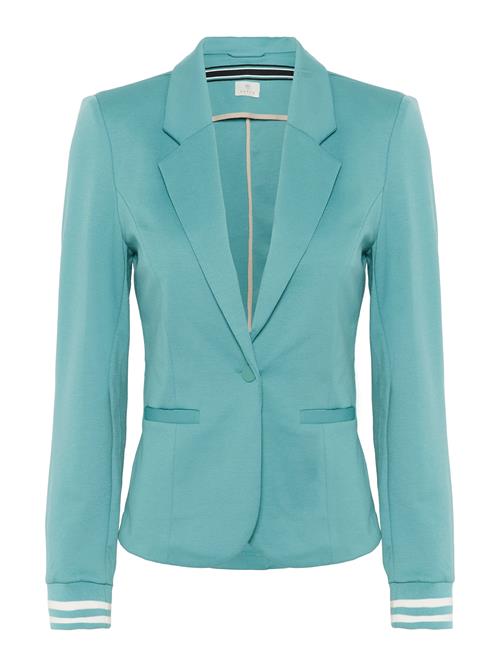 Kaffe Blazer 'Kinnie'  turkis / hvid