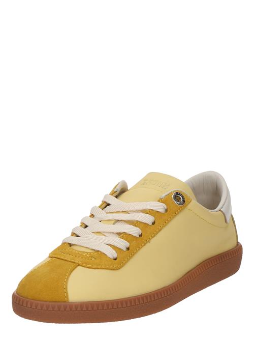 Se BRONX Sneaker low 'Bob-Bie'  curry / pastelgul / hvid ved About You