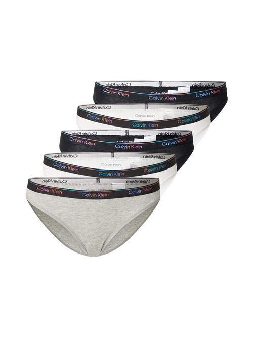 Calvin Klein Underwear Slip  blå / grå / sort / hvid