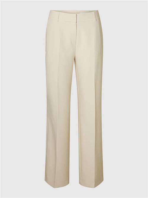 SELECTED FEMME Bukser med fals  beige