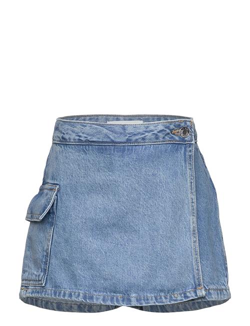 Denim Skort Mango Blue
