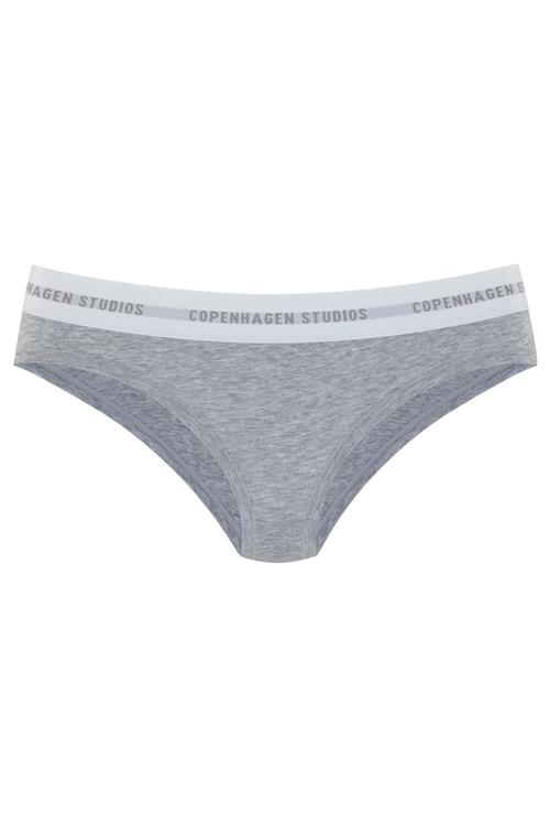 Copenhagen Slip  lysegrå / hvid