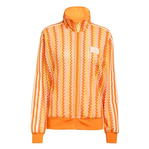 ADIDAS ORIGINALS Overgangsjakke 'Summer Glow Firebird'  creme / gul / orange / lyserød