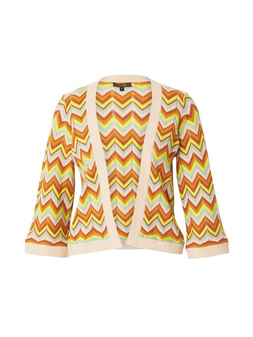 King Louie Cardigan  lyseblå / gul / mørkeorange / lyserød