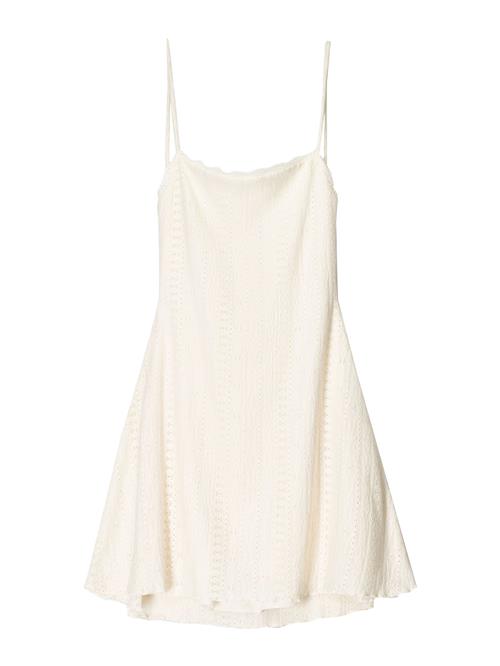 Bershka Sommerkjole  ecru