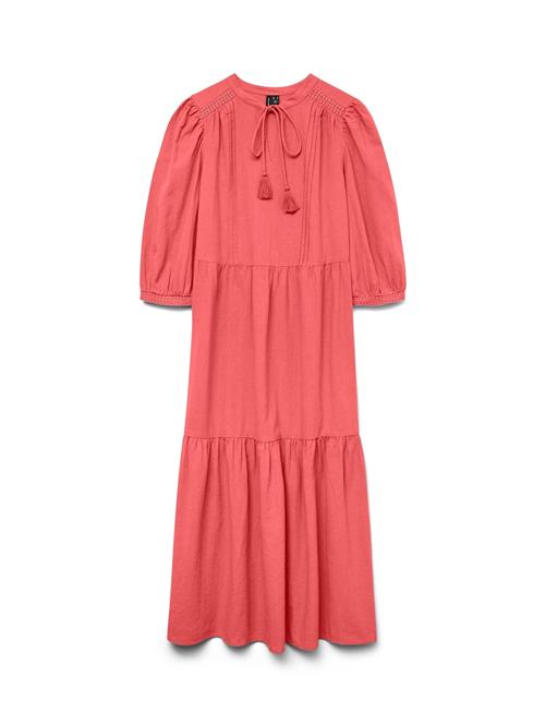 VERO MODA Kjole 'VMPretty'  koral