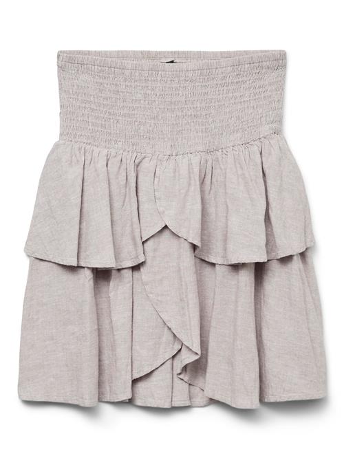 VERO MODA Nederdel 'VMLinn'  grå