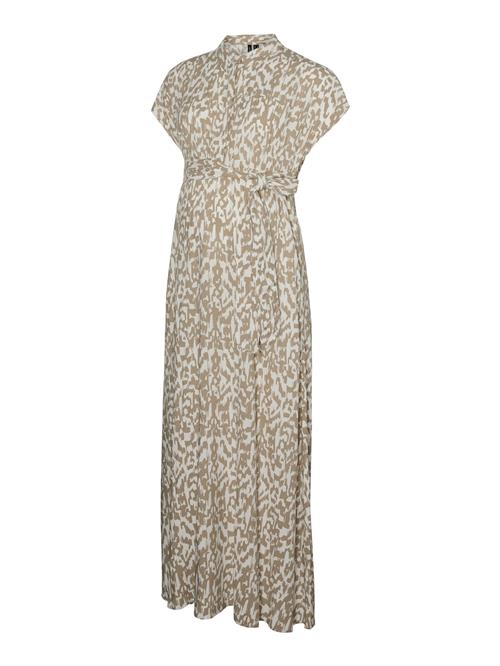 Vero Moda Maternity Blusekjole 'VMMErika'  beige / hvid