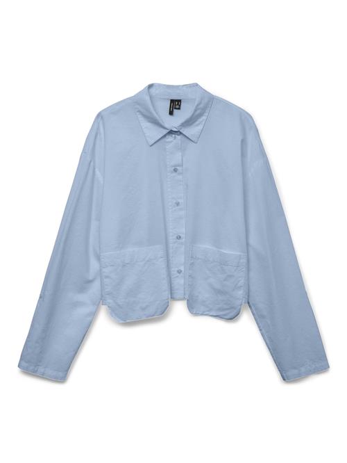 VERO MODA Bluse 'VMZuki'  lyseblå