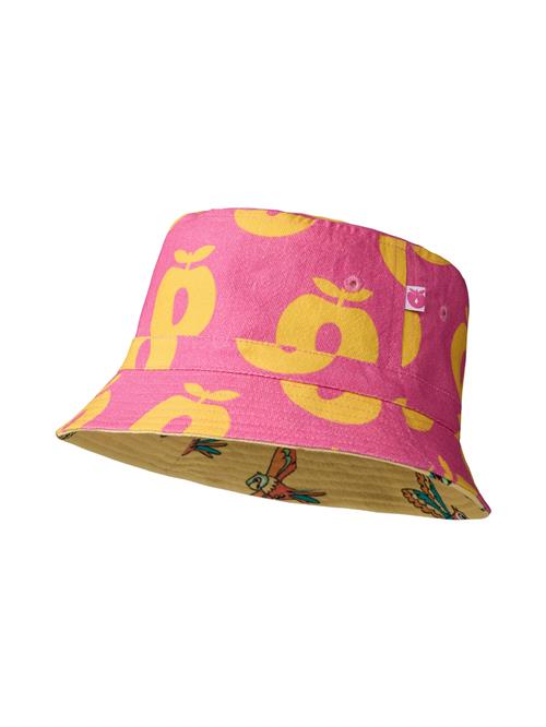 Småfolk Hat  gul / pink
