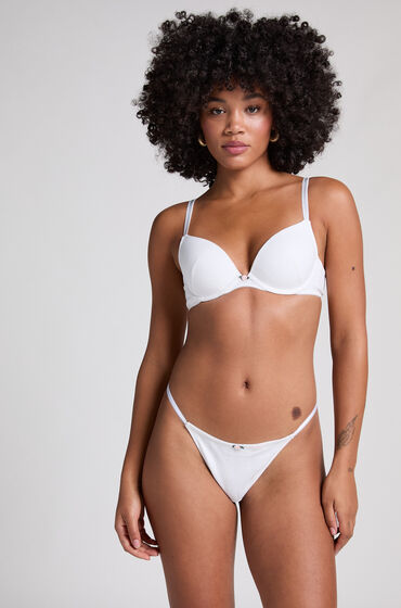 Hunkemöller Pointelle g-streng hvid