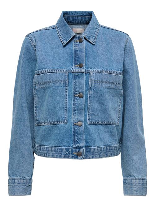 JDY Overgangsjakke  blue denim