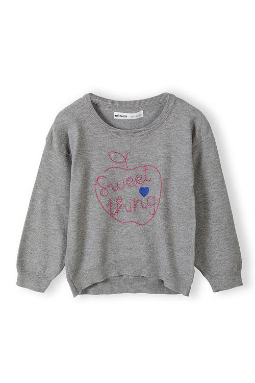 MINOTI Pullover  grå / rød