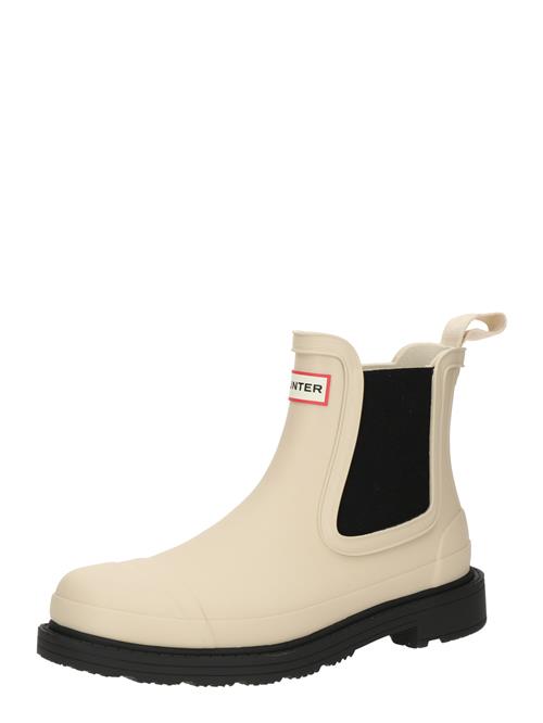 HUNTER Gummistøvler 'Commando'  taupe / sort