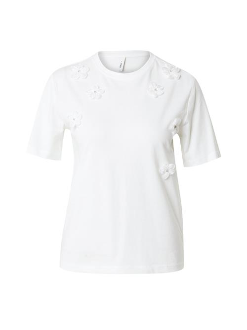ONLY Shirts 'ONLOLIVIA'  sølv / hvid