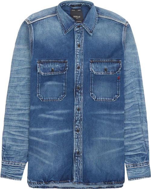 REPLAY M4074 Denimskjorte