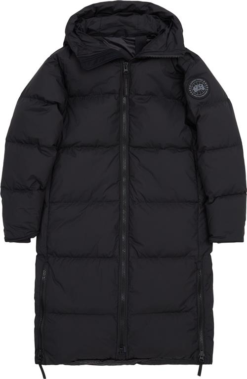 CANADA GOOSE BLACK DISC Lawrence Long Puffer Jakke