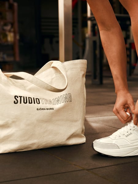 Björn Borg Borg Canvas Tote 28l Hvid