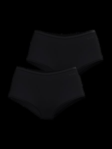 Björn Borg Soft Touch Highwaist Briefs 2-pack Sort, XS
