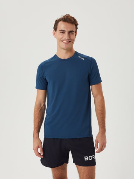 Björn Borg Borg Athletic T-shirt Blå, XXL