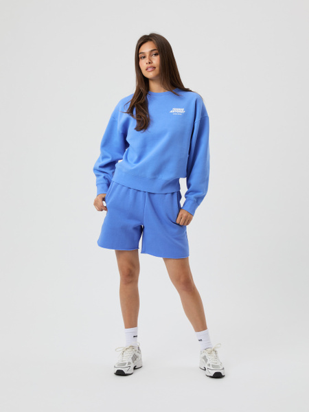 Björn Borg Studio Oversized Sweatshorts Blå, XXL