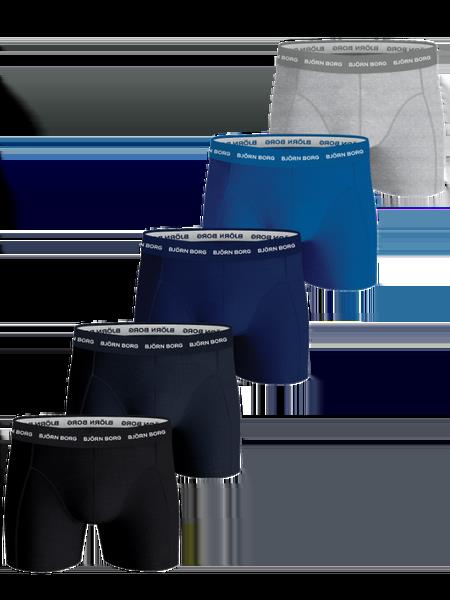 Björn Borg Cotton Stretch Boxers 5-pack Multi, XXL