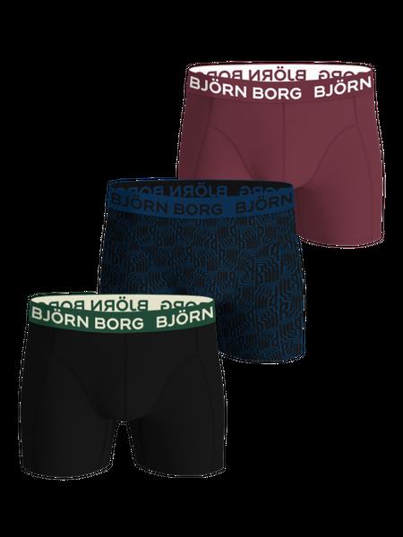 Björn Borg Cotton Stretch Boxers 3-pack Multi, XXL