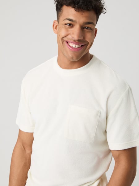 Björn Borg Borg Toweling T-shirt Hvid, S