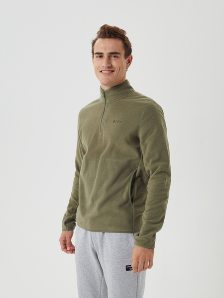 Björn Borg Borg Half Zip Fleece Grøn, M