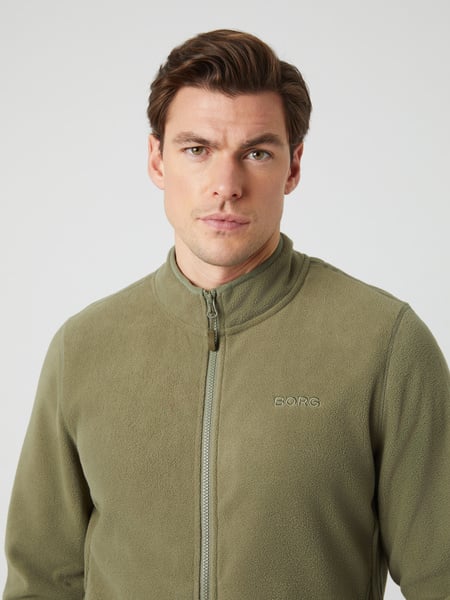 Björn Borg Borg Full Zip Fleece Grøn, XXL