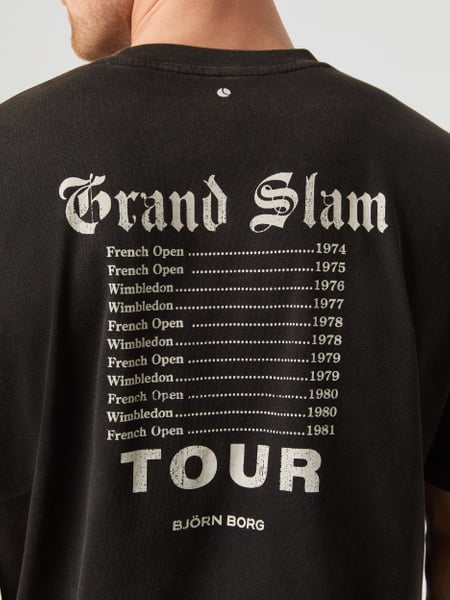 Björn Borg Ace Oversized T-shirt Sort, XXL