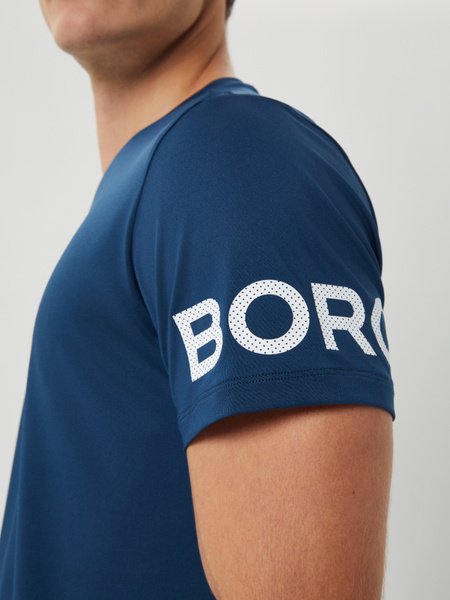 Björn Borg Borg T-shirt Blå, XXL
